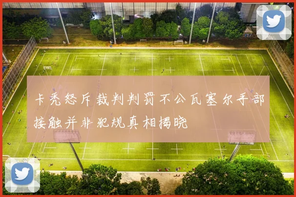 卡秃怒斥裁判判罚不公瓦塞尔手部接触并非犯规真相揭晓
